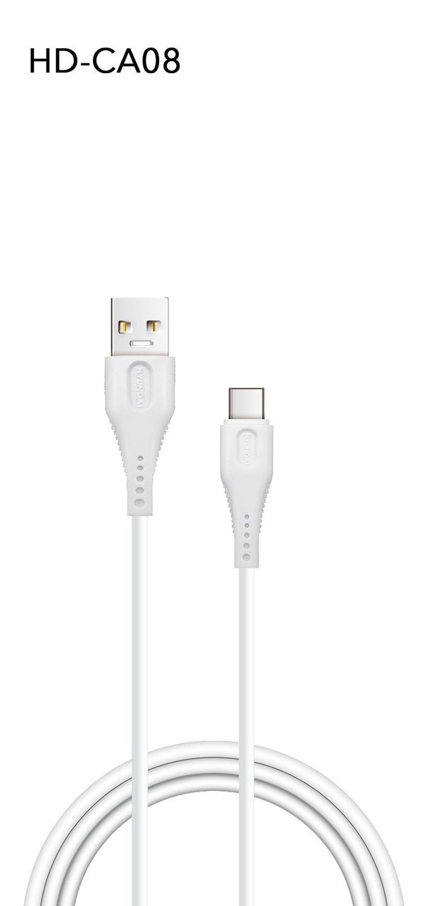 Hyundai Data Cable : HD-CA08 (USB to T.c)/White